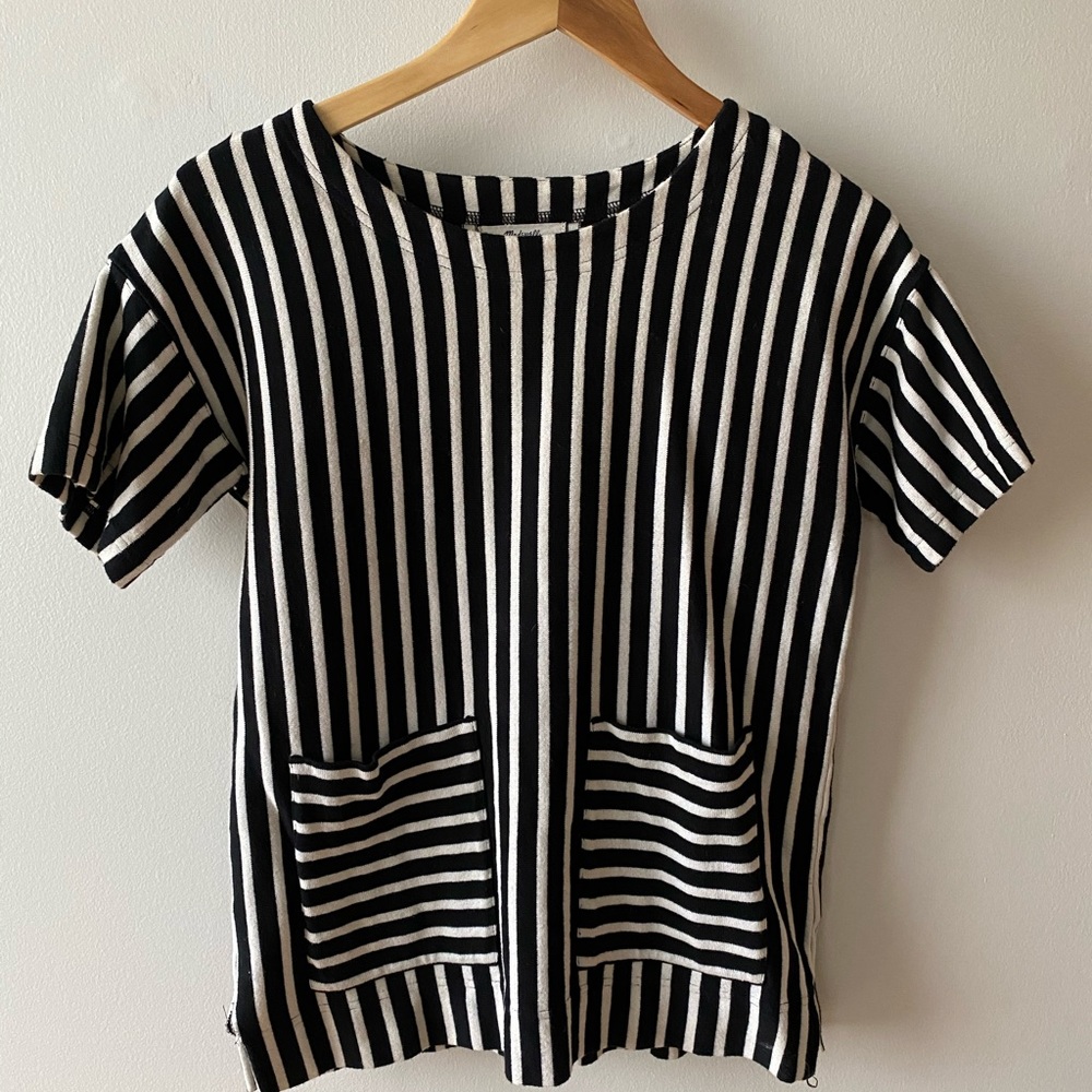 Madewell striped sweater top